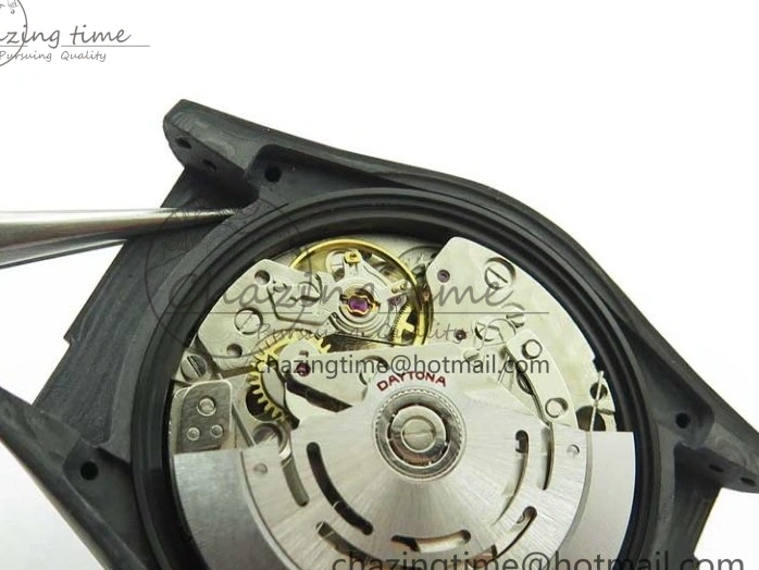 MiroTime 0406 Daytona DIW Carbon OMF Best Edition Blue Paint Dial on Deep Blue Nylon Strap A Tailored 2842